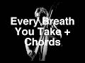 Every Breath You Take Backing Track + Chord Chart | Key of G