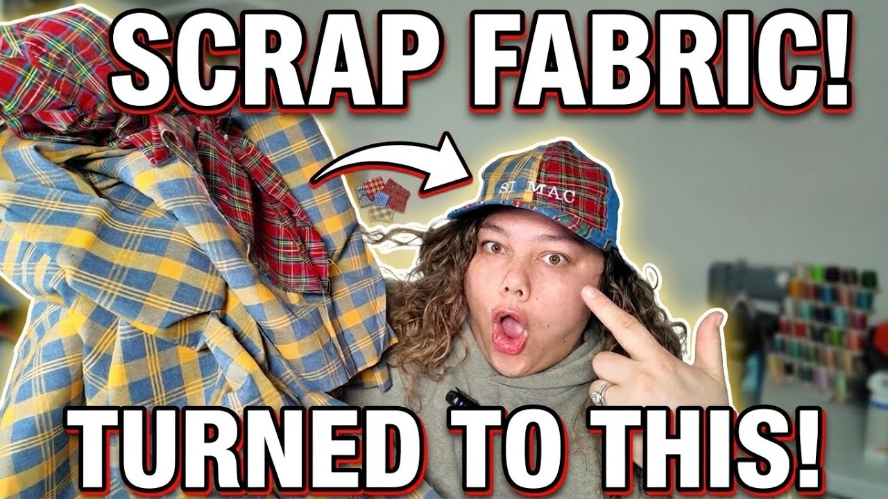 I Made This FITTED HAT From Scratch!! (Step by Step) - YouTube