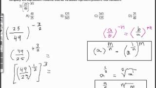 Solution to Problem 3, Math 125: Intermediate Algebra Topic 6