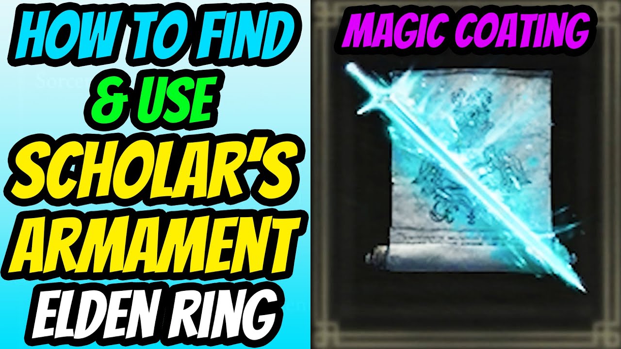 How To Get And Use Scholar's Armament in Elden Ring (Scholar's Armament Location Guide) - YouTube