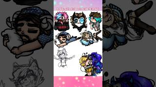 DRAWING MY FRIEND’S SONAS/OCS #fanart #art #speedart #speedpaint #speedraw #ocs #originalcharacters