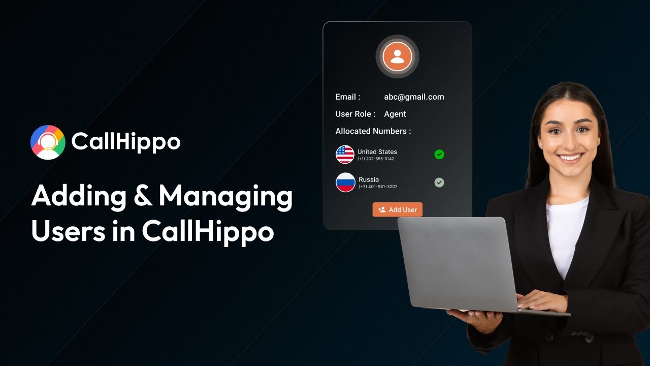 Adding & Managing Users in CallHippo - YouTube