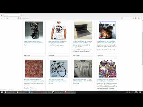 CS50’s Web Programming project 2 - Commerce