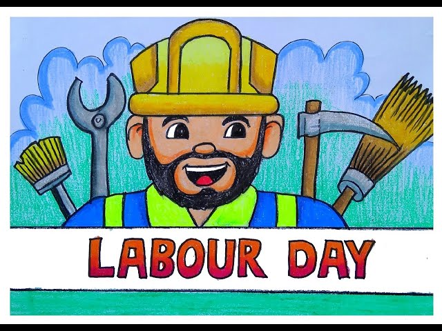 Labor Day printable coloring page for kids 13