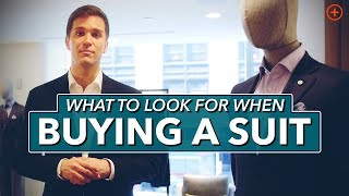 What To Look For When Buying A Suit