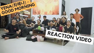 YENA(최예나) - Good Morning M/V Reaction by Max Imperium [Indonesia]