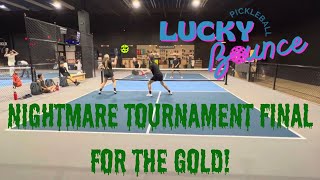Team Pickleball final game ￼ nightmare at The Picklr Blaine ￼