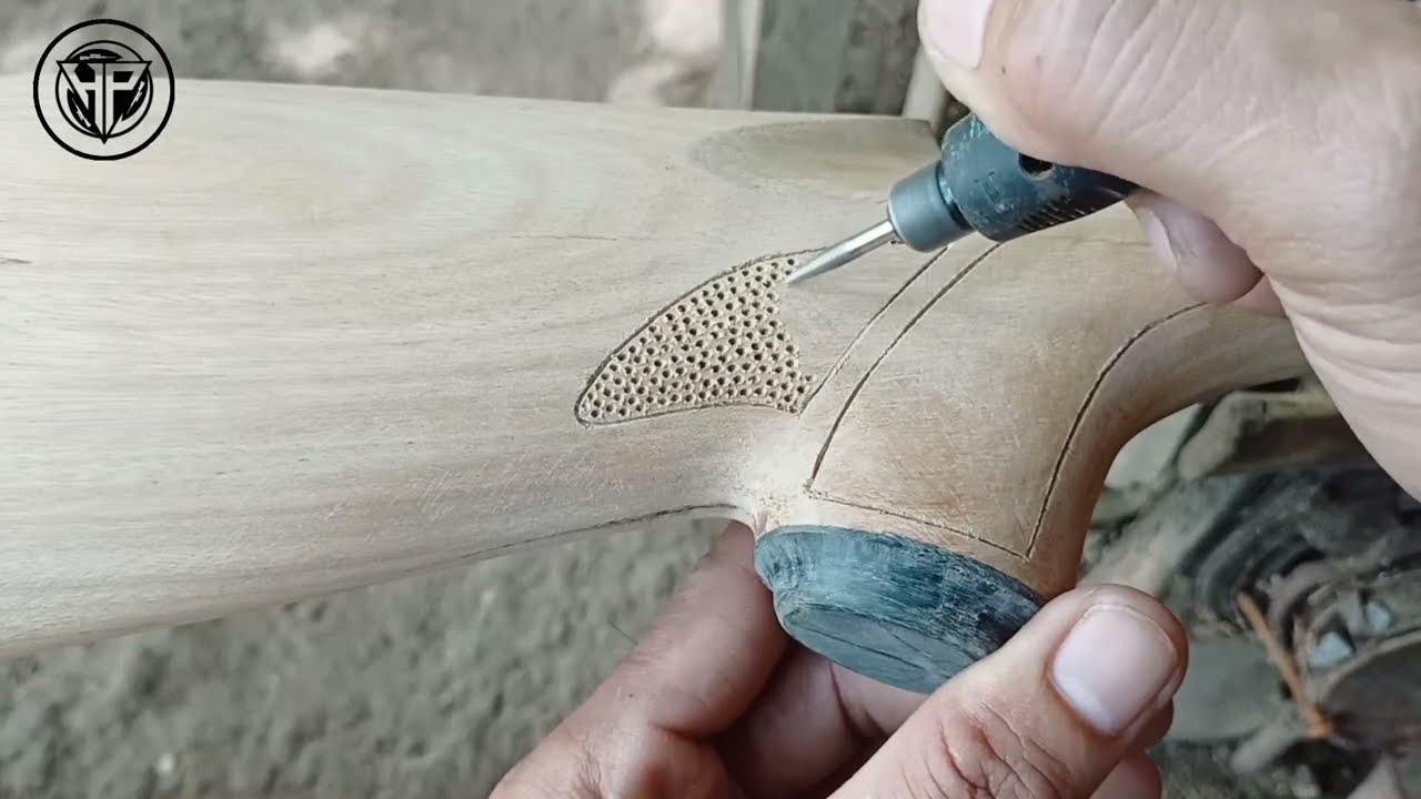 Learn How to Stencil Wood Carving Power Carving 400xs Engraving 
