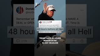 Trump Warns Iran Against Hormuz Blockade, Says Make a Deal or Face 'Hell' | N18G