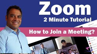 2 Minute Zoom Tutorial  How to Join a meeting