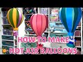 How to make a DIY Hot Air Balloon | Cricut Cutie | Melody Lane