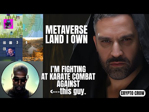 4 Metaverse Lands I Own and My Karate Combat Opponent