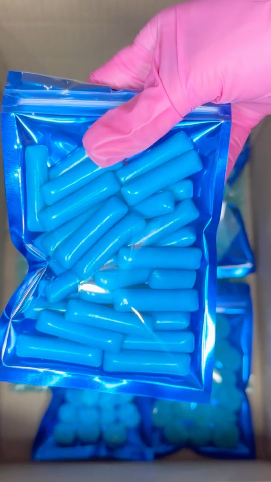 ?beaucoup de bleu dans cette commande ?? #candycrazy