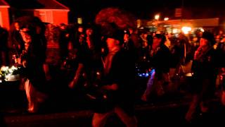 Newick Bonfire torchlit procession 2011
