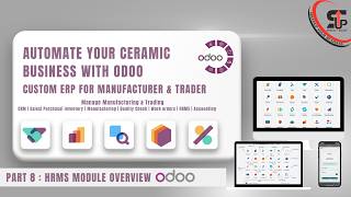 Ceramic Business HR Management | Employee &amp; Payroll System | Odoo Custom ERP | Part 8