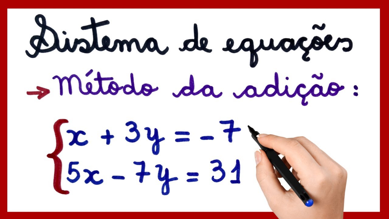 Sistema de equação, Sistema de equação