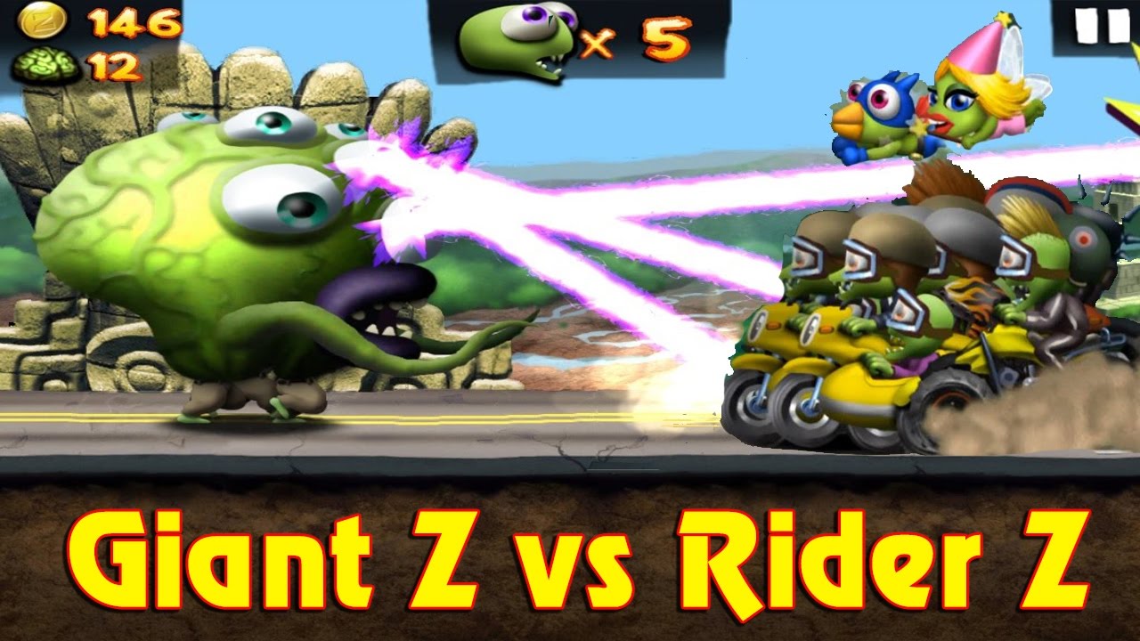 Zombie tsunami cheat max 197 level Giant Z vs Rider Z - YouTube