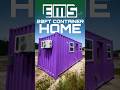 This 20 FT Shipping Container House By EMS Houston Construction Shelter Shippingcontainerhomes
