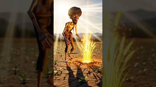 🌾 भूखा किसान और अनाज का चमत्कार | Motivational Short Story #ai #farmer #shortstory
