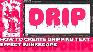 How to create dripping text effect in inkscape Net Worth