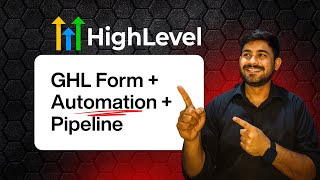 GoHighLevel Form and  Workflow Automation Tutorial (Tags, Opportunities, Pipeline)