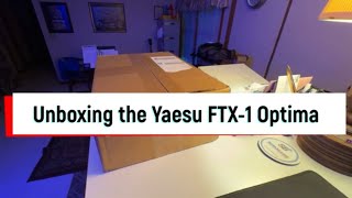Yaesu FTX-1 Optima: Unboxing and Initial Power Up (video #1) #yaesu #ftx1 #hamradio #unboxing