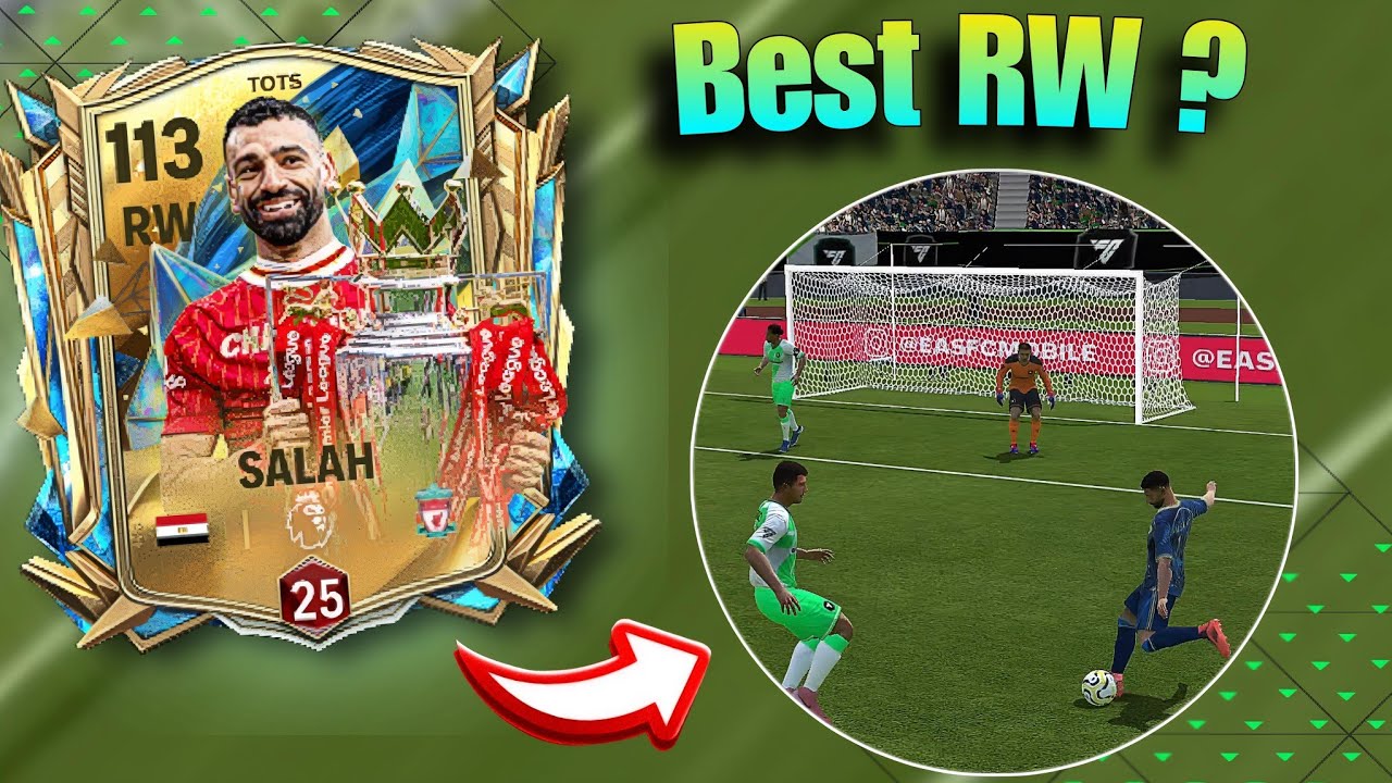 UTOTS Mohamed Salah 109 – Best RW in FC Mobile?