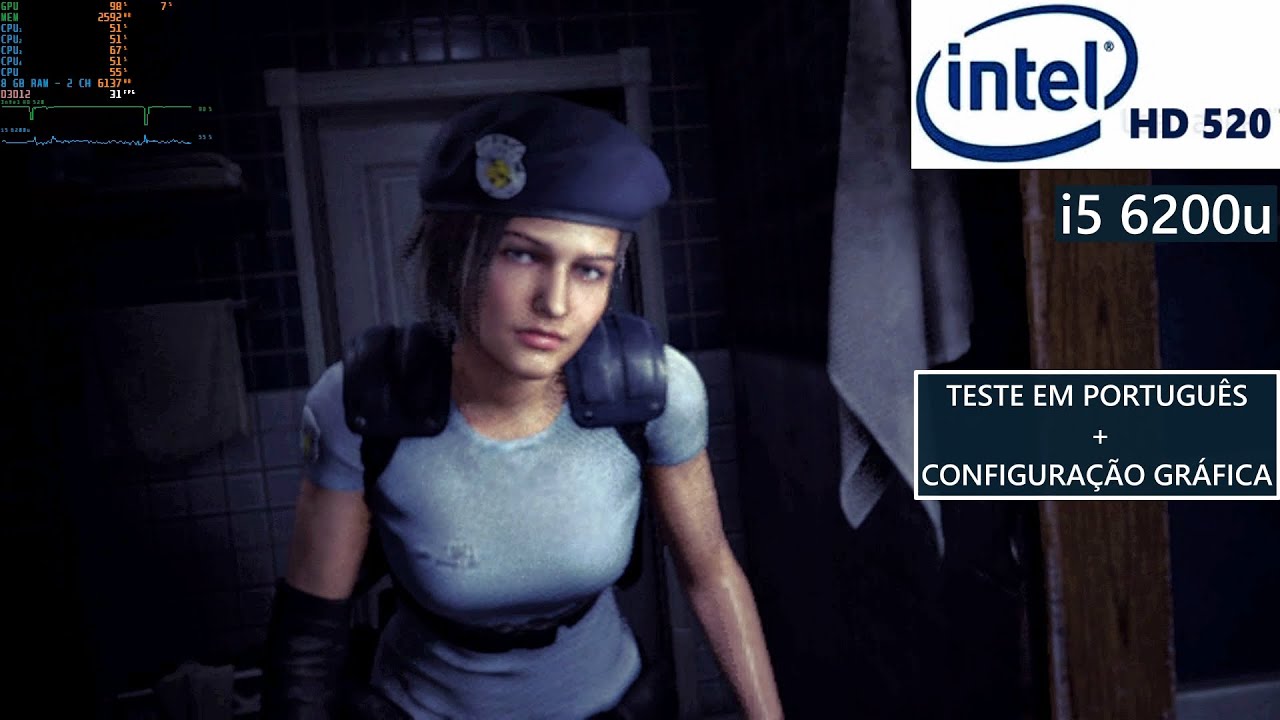 Resident Evil 3 Intel HD 520
