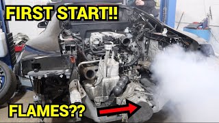 I STARTED MY ENGINE REBUILD AUDI R8 FOR THE FIRST TIME! PT5