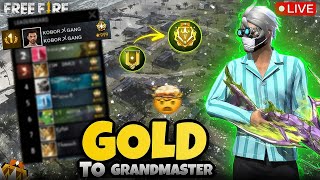 CS RANK PUS ROAD TO GRANDMASTER / FREE FIRE @koborgangofficial