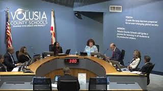 Volusia County School Board Special Session Part 1 2PM 06/27/2023