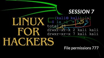 File and directory permissions in Linux | Linus for hackers | Session 7