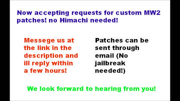 NEW! Host on MW2 No Jailbreak Needed