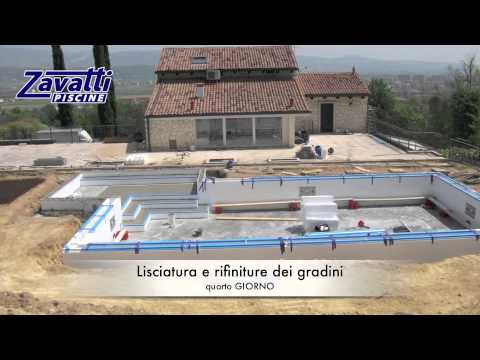 Come costruire una piscina a sfioro senza vasca di compenso youtube Come realizzare una piscina