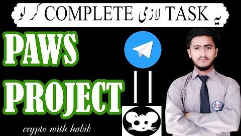 How to Complete Paws Airdrop Profile Task for Eligibility | Step-by-Step Guide 2024