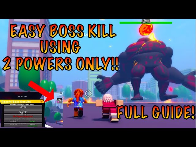 Defeat Boss on - Anime Fighting Simulator - Roblox