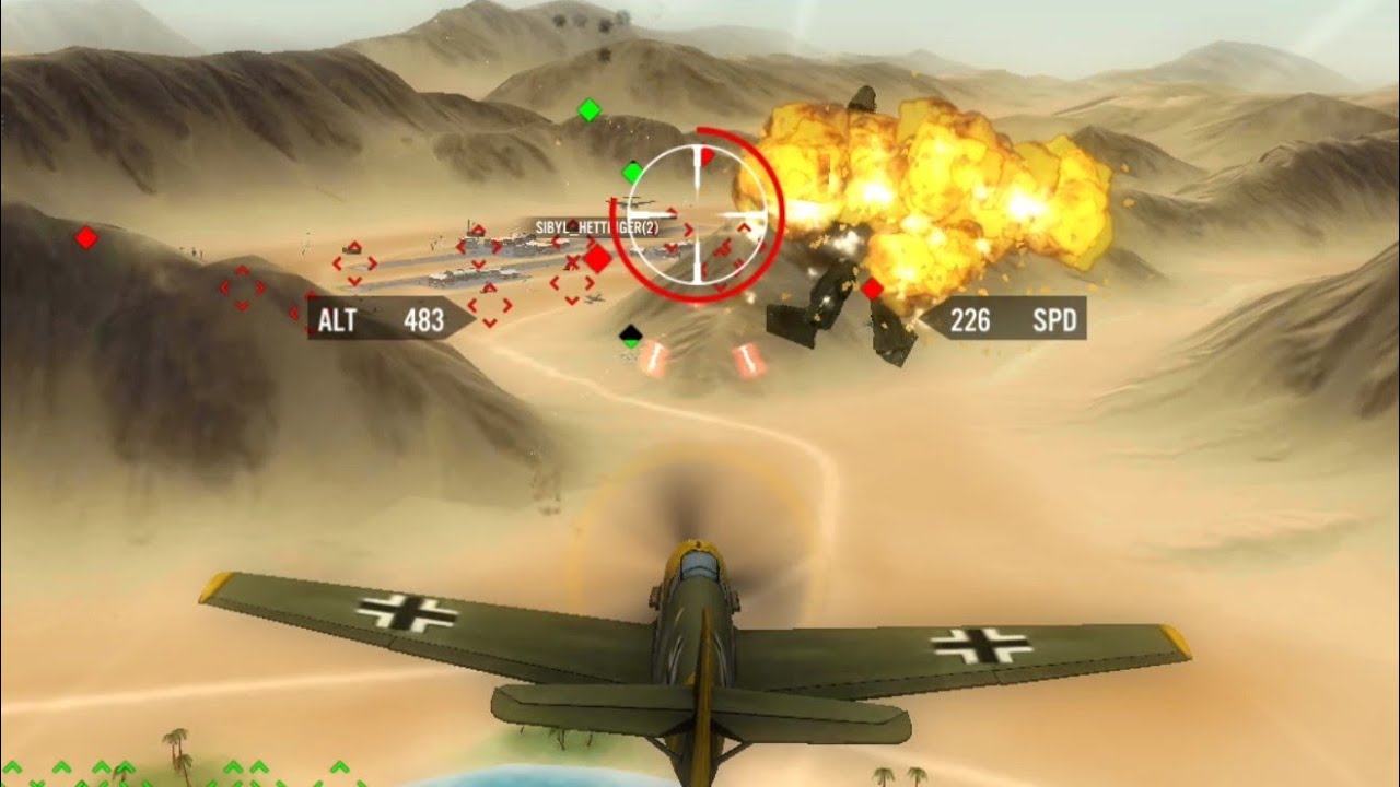 Bf-109 Multiplayer gameplay - War dogs