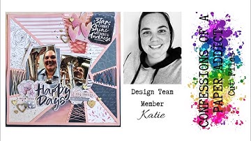 COAPA DT | Happy Days | 12x12 process video | Cocoa Vanilla Studio Midnight | Katie