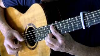 Video thumbnail of "California Dreamin' - Michael Chapdelaine -  Video (solo fingerstyle guitar) cover"