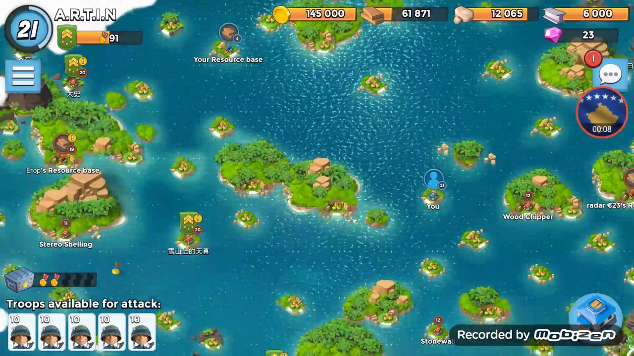 Boom beach 2 sulme 2 fitore