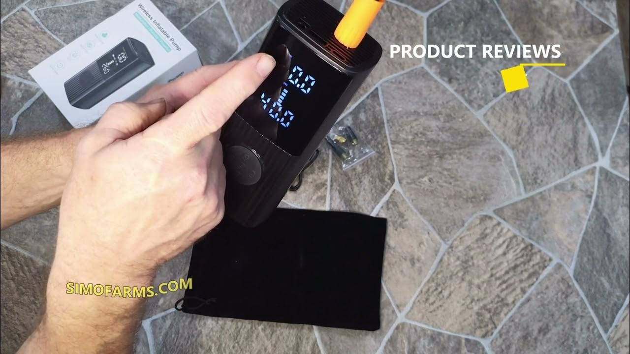 Sobtoe Tire Inflator Portable Air Compressor YouTube