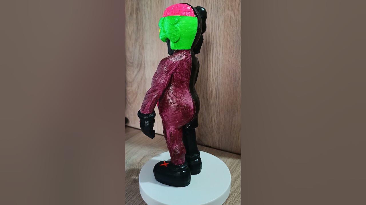 KAWS фигурка #3д #кукла - YouTube