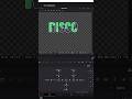 TEXTO ANIMADO VFX 🚀🔥 #motiongraphics #fusion #vfx