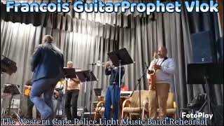 FRANCOIS VLOK.... on Guitar 🎸...playing with the Western Cape Police Light Music Band