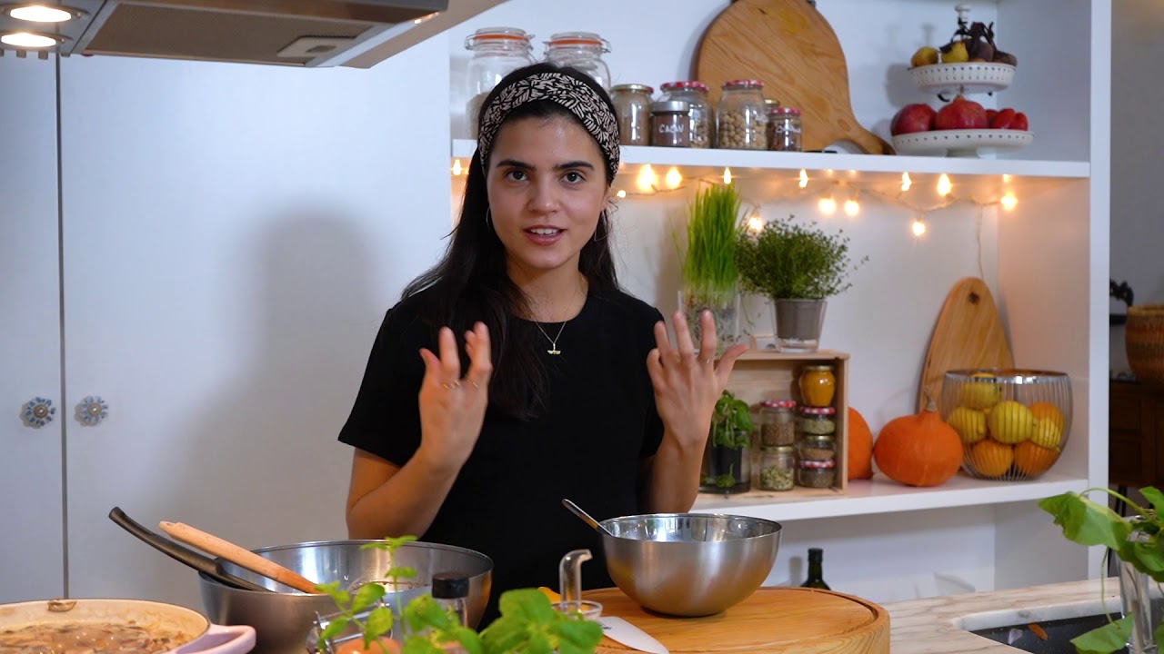 Feijoada de cogumelos com algas