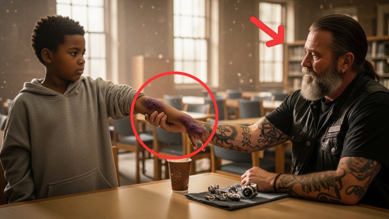 "Look at Her Arms" — Biker's Wife Noticed the Bruises — What Happened Next Saved Two Kids