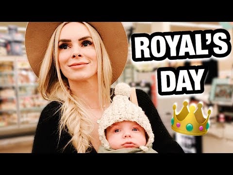 TRIPLET BOY ROYAL GETS FIRST DAY OUT WITH PARENTS | NEW FAMILY TRADITION