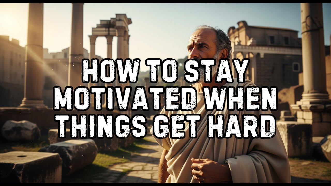 How to Stay Motivated When Things Get Hard - YouTube