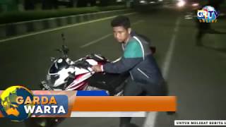 Pesta Miras Dijalan , Pelajar Di Hukum Pus Up Polisi