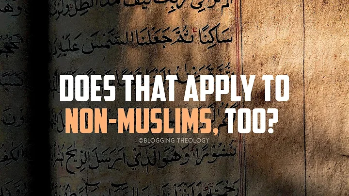Does That Apply to Non-Muslims, Too? With Justin P...